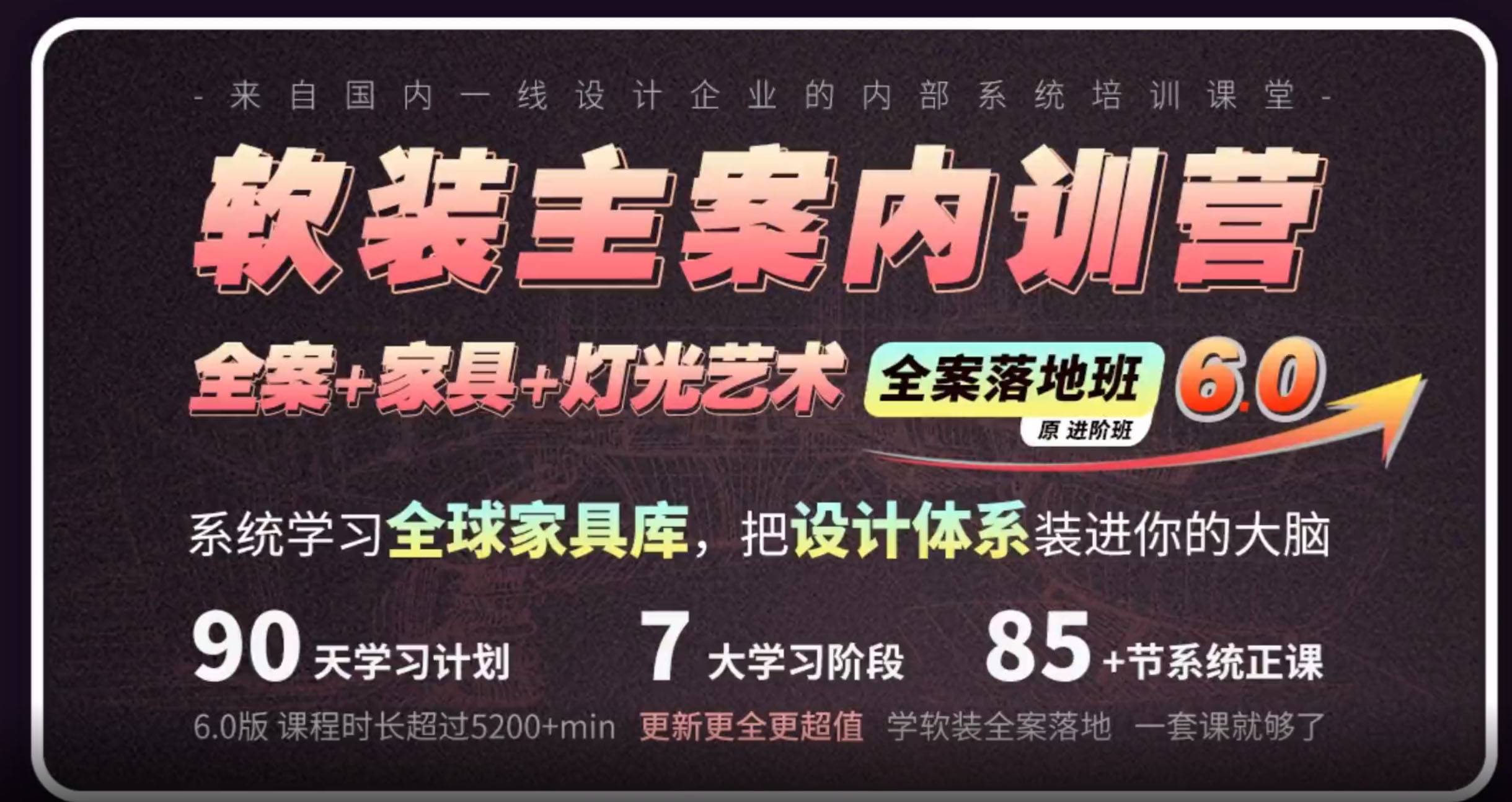 软装内训营-全案落地班6.0